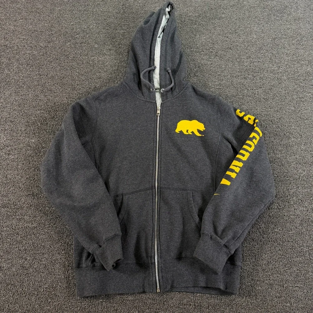 Cal Nike Hoodie Women Large Charcoal NCAA Football Golden Bears EUC